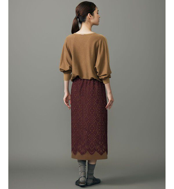 自由区「【カタログ掲載】ファインウールカシミヤドルマンシルエット ニット」|ニット・セーター|