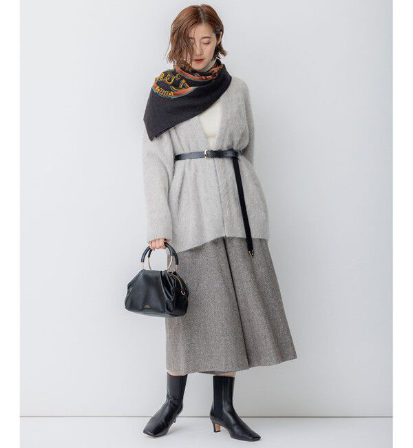 23区「【洗える】ウーステッドウール タートルネック ニット」|ニット・セーター|