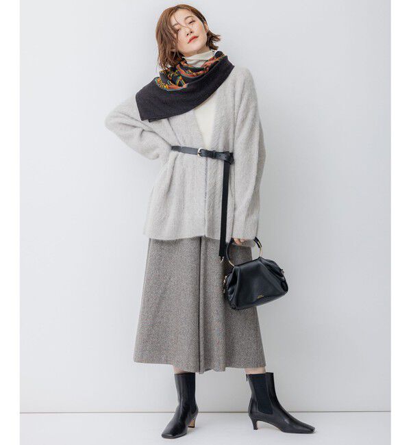 23区「【洗える】ウーステッドウール タートルネック ニット」|ニット・セーター|