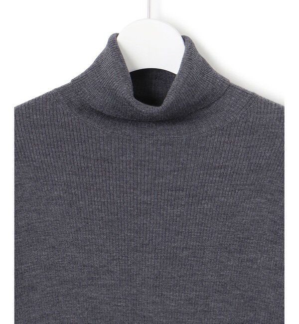 23区「【洗える】ウーステッドウール タートルネック ニット」|ニット・セーター|