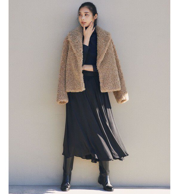 23区「【洗える】ウーステッドウール タートルネック ニット」|ニット・セーター|