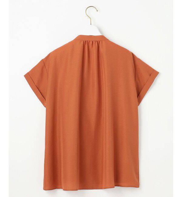 any SiS「【洗える】バンドカラーレイヤード ブラウス」|シャツ・ブラウス|