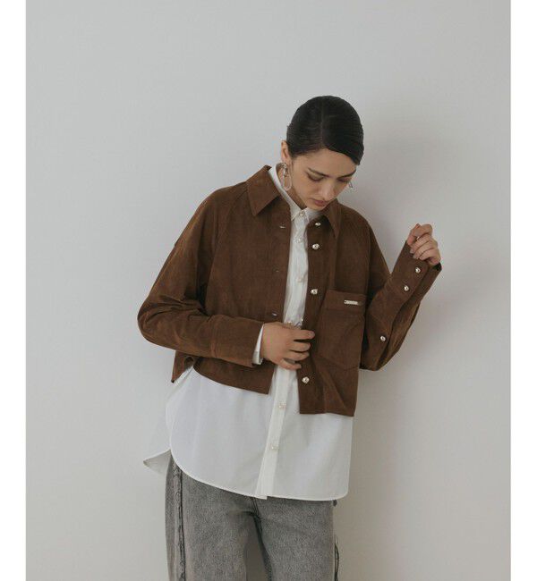 Diagram「フェイクスウェードブラウス」|シャツ・ブラウス|