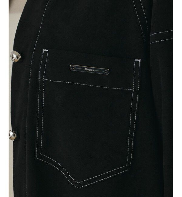 Diagram「フェイクスウェードブラウス」|シャツ・ブラウス|