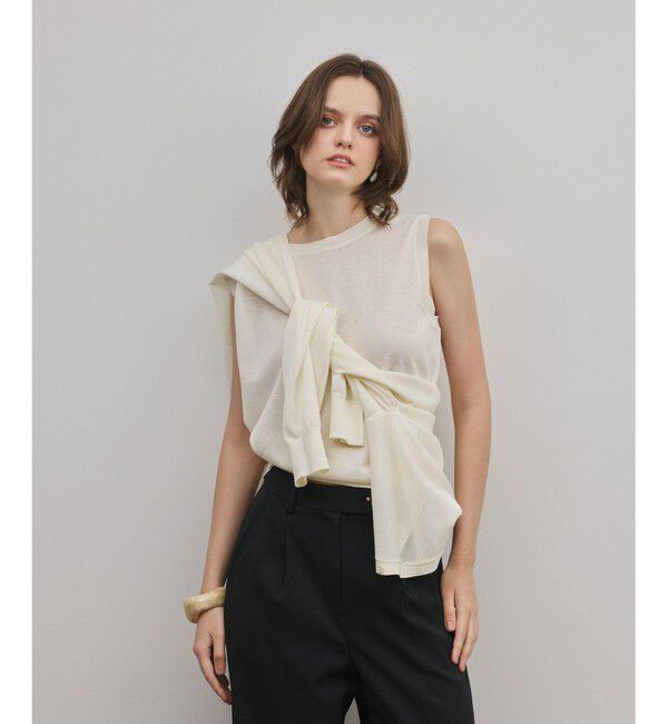 Diagram「レイヤードニットトップ」|ニット・セーター|キナリ