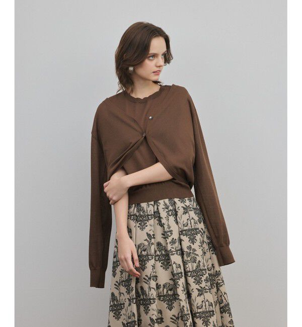 Diagram「レイヤードニットトップ」|ニット・セーター|