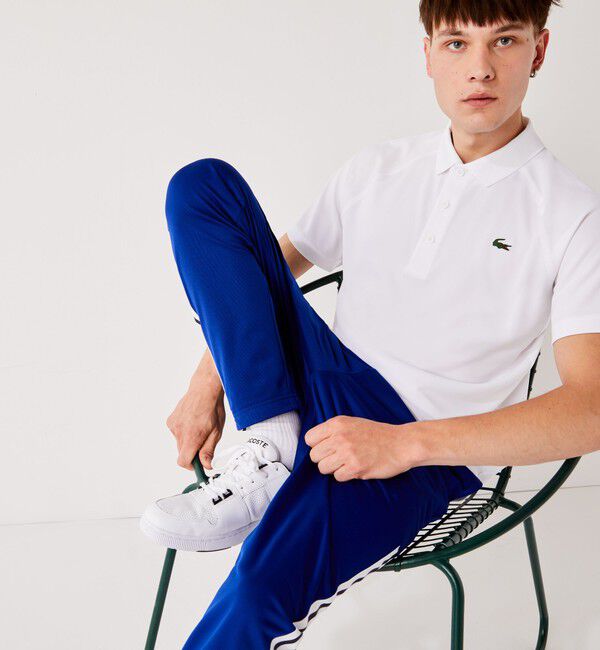 LACOSTE「ウルトラドライ鹿の子地ポロシャツ」|ポロシャツ|