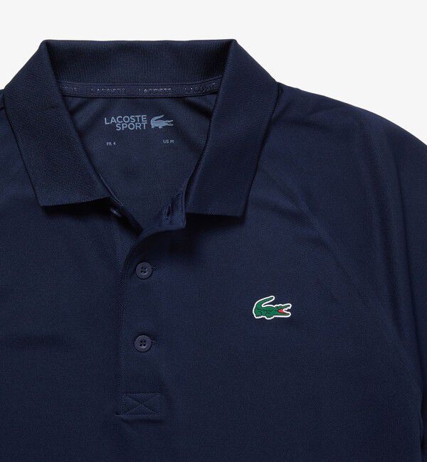 LACOSTE「ウルトラドライ鹿の子地ポロシャツ」|ポロシャツ|