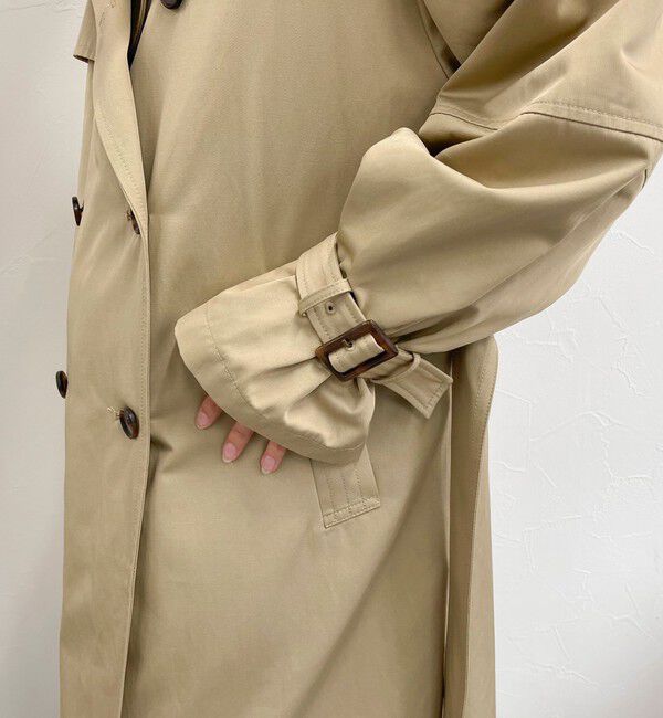 fredy emue「【発売のたびに即完売する大人気アイテム】袖ボリュームトレンチコート」|トレンチコート|