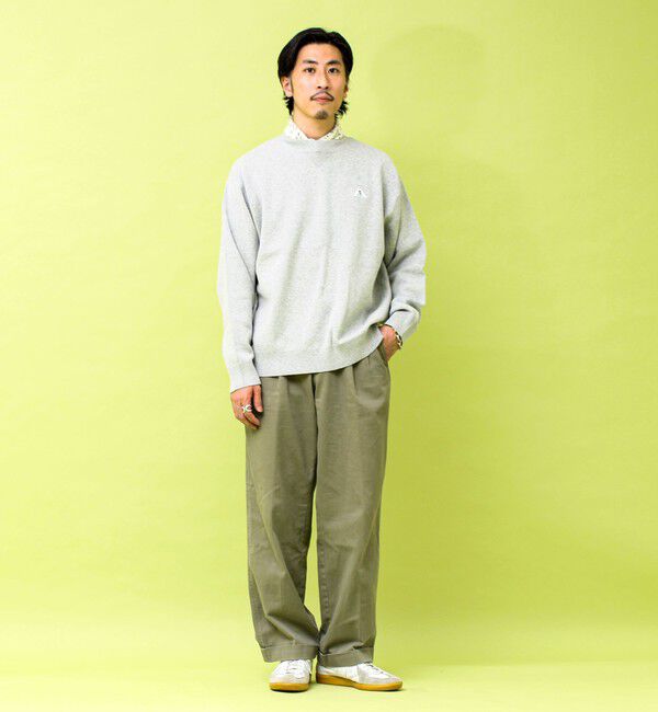 GLOSTER「【GEVACO/ゲバコ】スウェットニットプルオーバー」|スウェット・ジャージ|