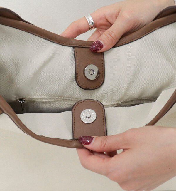 fredy emue「異素材コンビワンハンドルバッグ」|ショルダー・メッセンジャー|