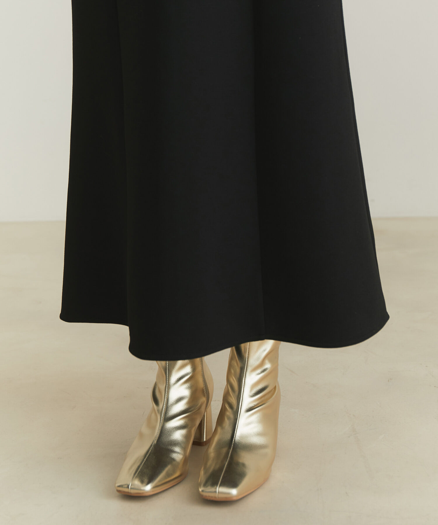 VIS「【スフレタッチシリーズ】【洗える】マーメイドジャンパースカート」|ワンピース|