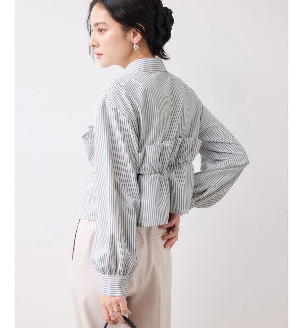 VIS「ビスチェドッキングシャツ/イージーケア」|シャツ・ブラウス|