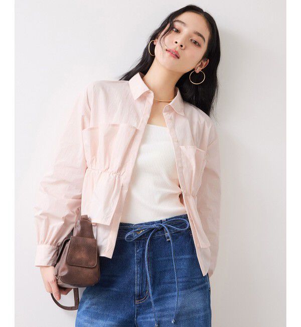 VIS「ビスチェドッキングシャツ/イージーケア」|シャツ・ブラウス|