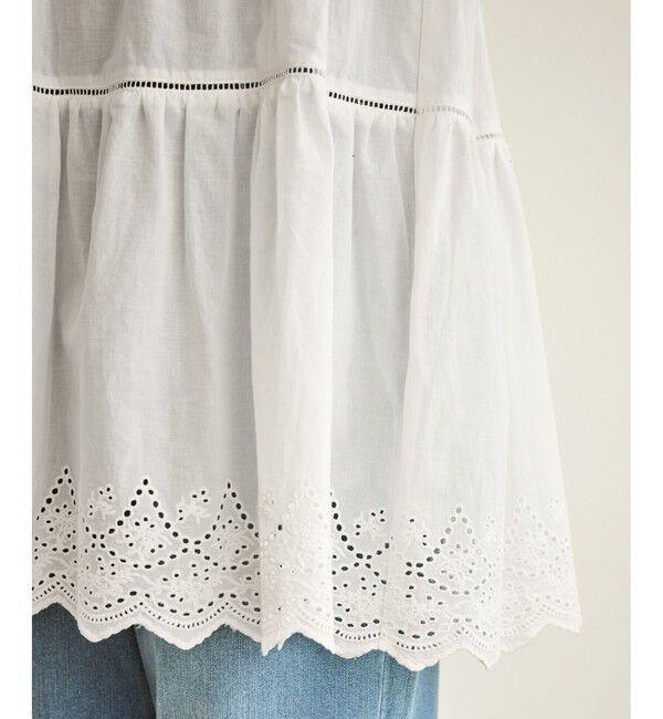 Rope&rsquo;Picnic「Vネックティアードレースビスチェ」|キャミソール|