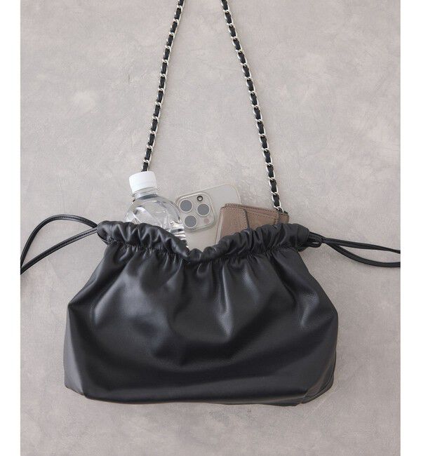 ADAM ET ROPE'「【WEB限定】チェーンショルダーバッグ」|ショルダー・メッセンジャー|