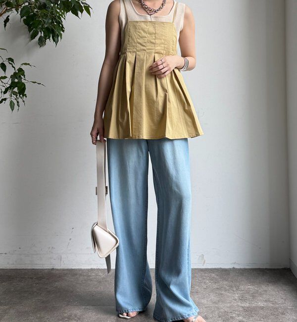  「スクエアニットタンク」|ニット・セーター|