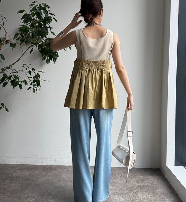  「スクエアニットタンク」|ニット・セーター|