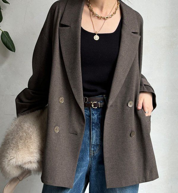  「スクエアニットタンク」|ニット・セーター|