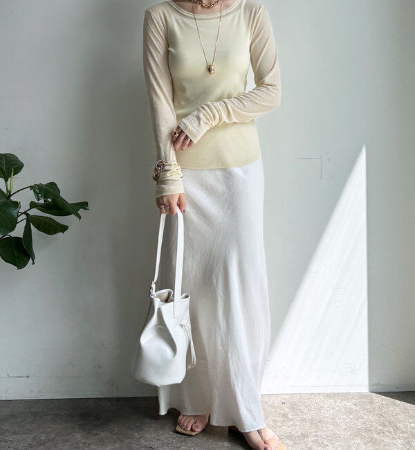  「【新色追加】コットンシアーTEE」|Tシャツ・カットソー|