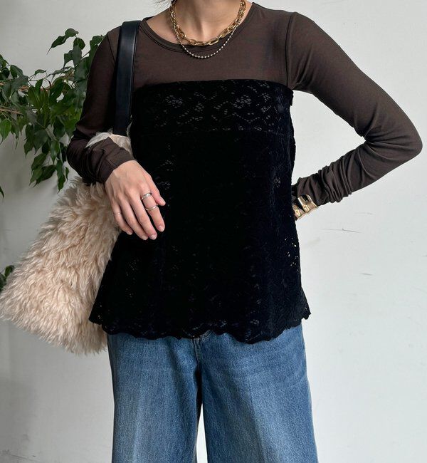  「【新色追加】コットンシアーTEE」|Tシャツ・カットソー|