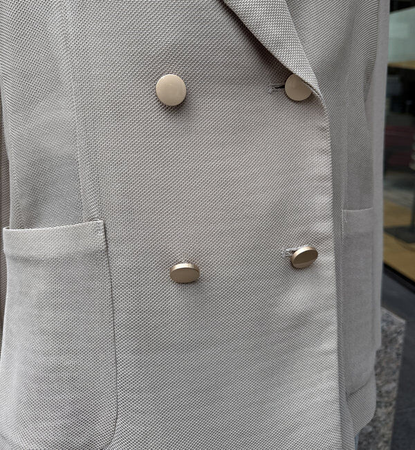  「メッシュダブルジャケット」|テーラードジャケット|