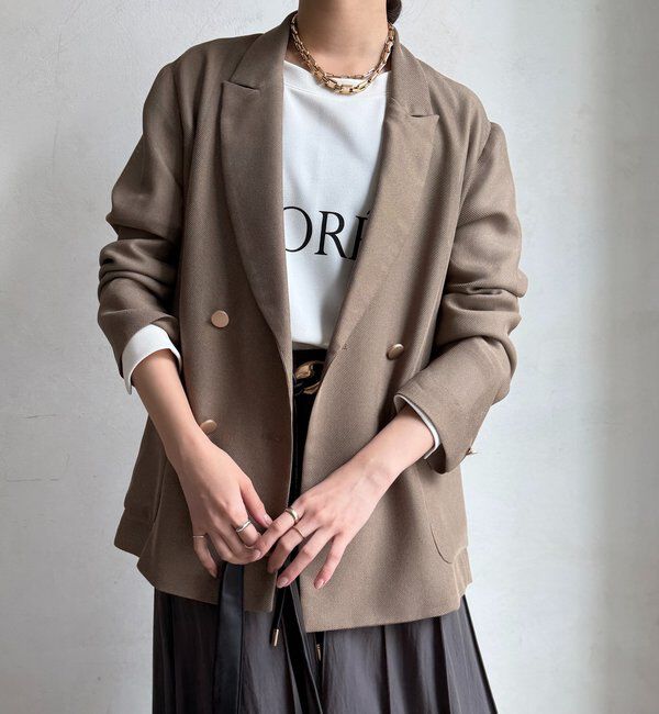  「メッシュダブルジャケット」|テーラードジャケット|