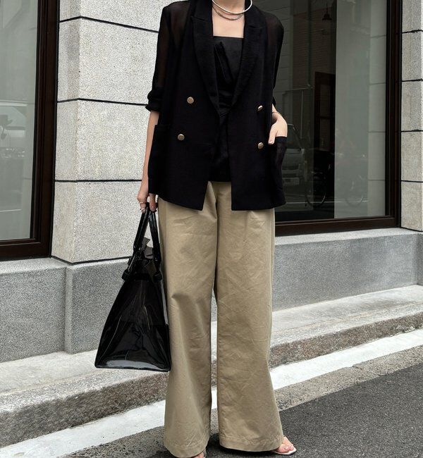  「メッシュダブルジャケット」|テーラードジャケット|