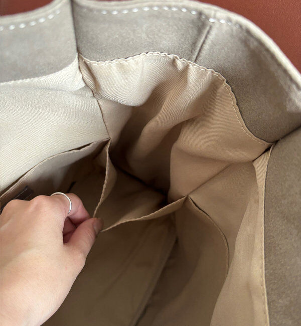  「【WEB限定】スエードPUショッパートート」|トートバッグ|