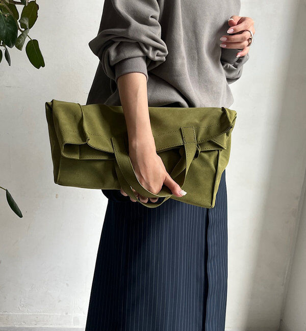  「【WEB限定】スエードPUショッパートート」|トートバッグ|