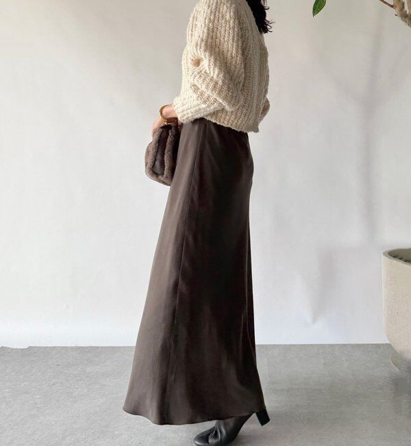  「【前後2WAY】スラブボレロカーデ」|カーディガン|