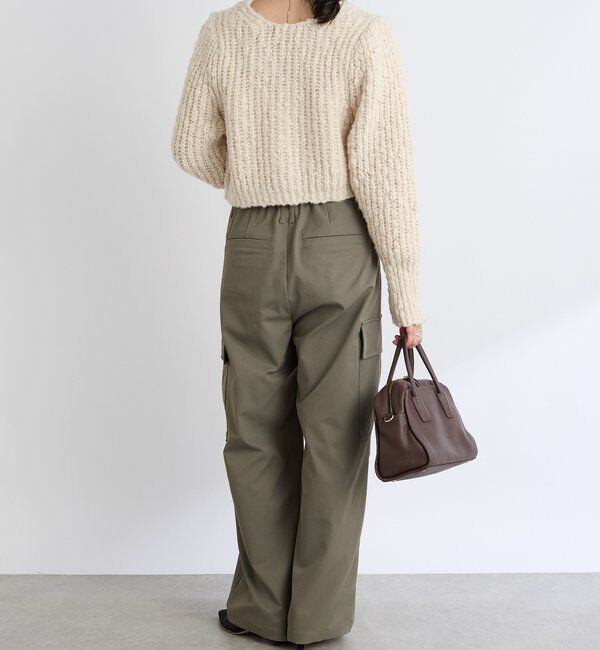  「【前後2WAY】スラブボレロカーデ」|カーディガン|