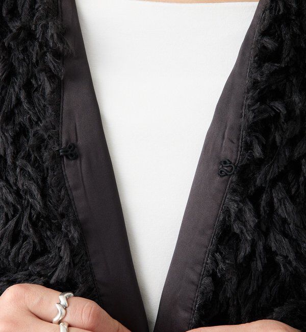  「【遊び心満載】フェザーショートジャケット」|その他|