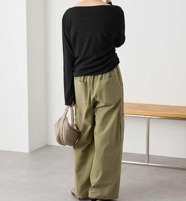  「予約【A・MONN(アモン)】ミリタリーWウエストカーゴパンツ」|チノ|