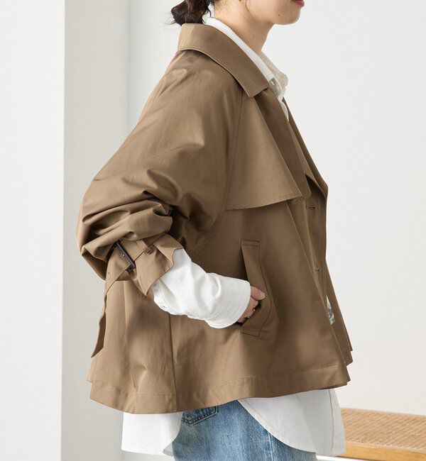  「予約【A・MONN(アモン)】ショートトレンチ」|その他|