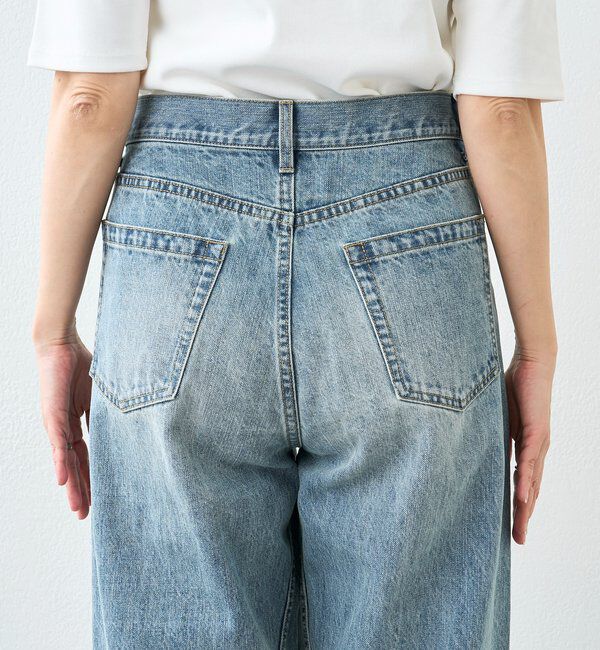  「予約【A・MONN(アモン)】addフロントナローデニム」|デニム|