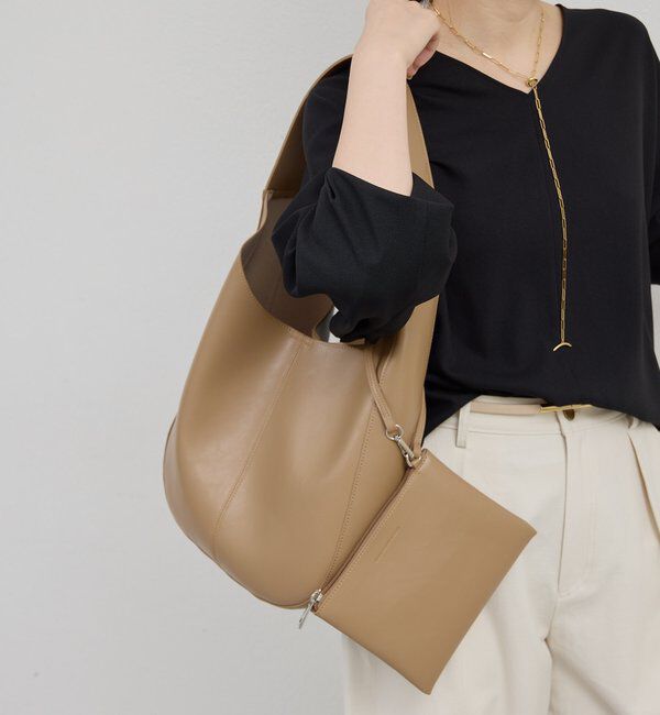  「【WEB限定】ポーチ付ワンショルダーバッグ」|トートバッグ|