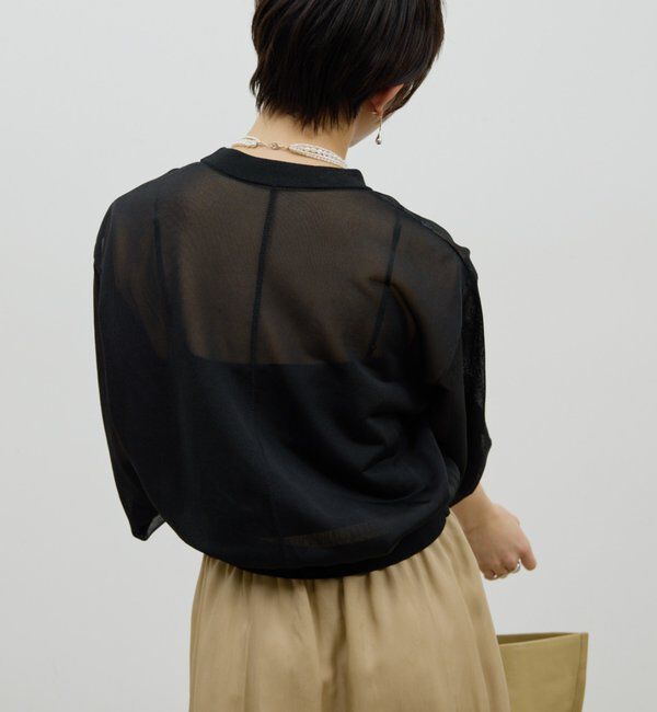  「グロスシアープルオーバー」|ニット・セーター|