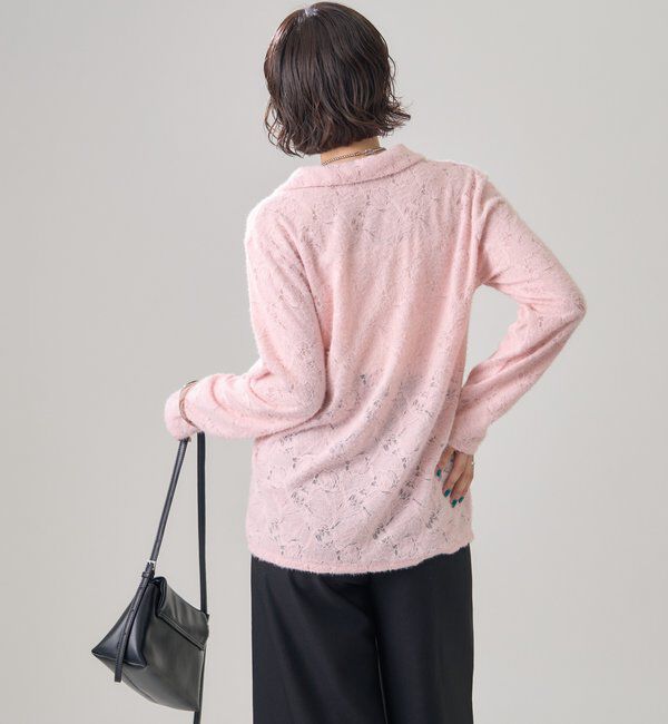  「襟付きシャギーカーディガン」|Tシャツ・カットソー|