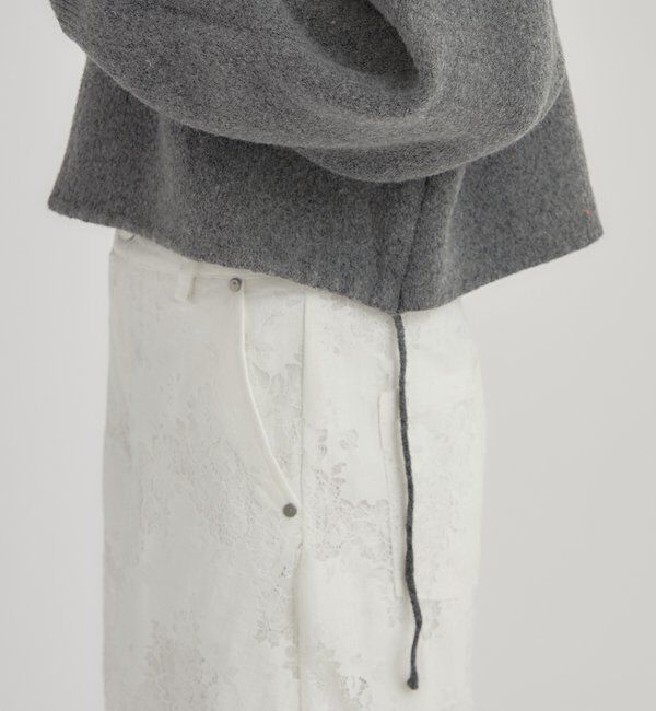  「BIGロゴドロストニット」|ニット・セーター|