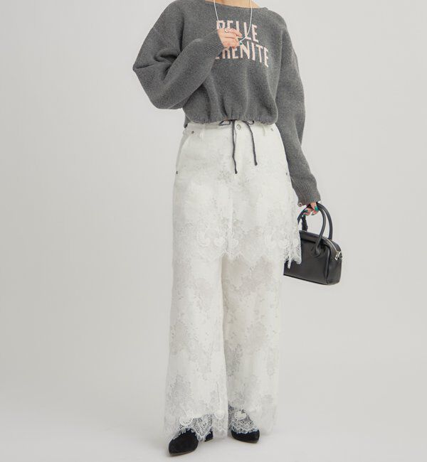  「BIGロゴドロストニット」|ニット・セーター|