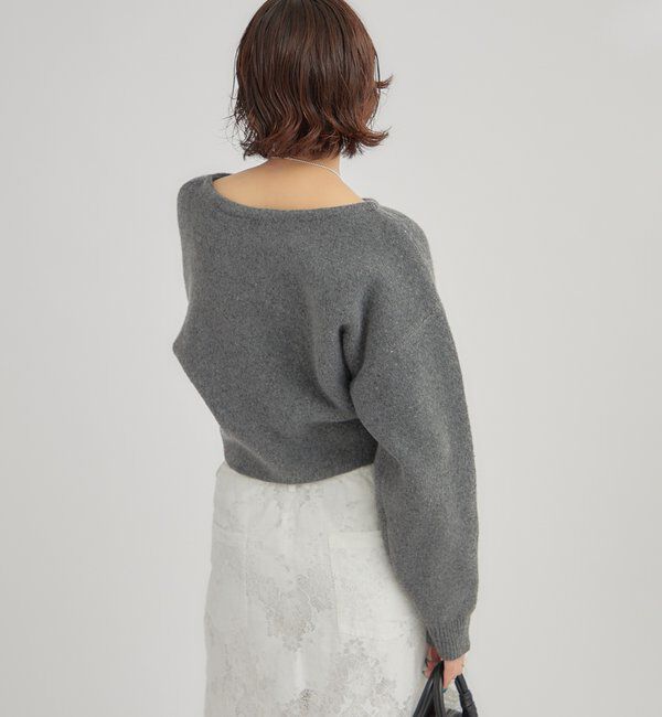  「BIGロゴドロストニット」|ニット・セーター|