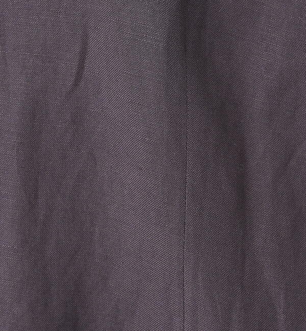 collex「【手洗い可】リネン混 イージークロス Vネックジレ」|ベスト・ジレ|