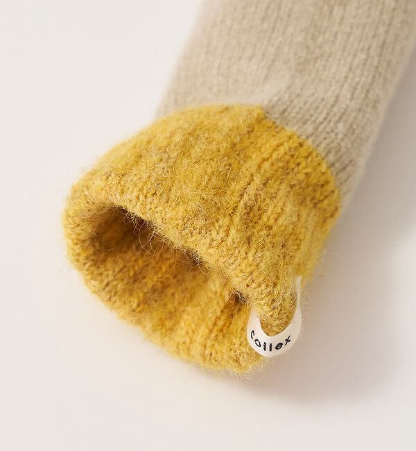 collex「【ユニセックス】バイカラーリバーシブル ルームソックス」|ソックス|