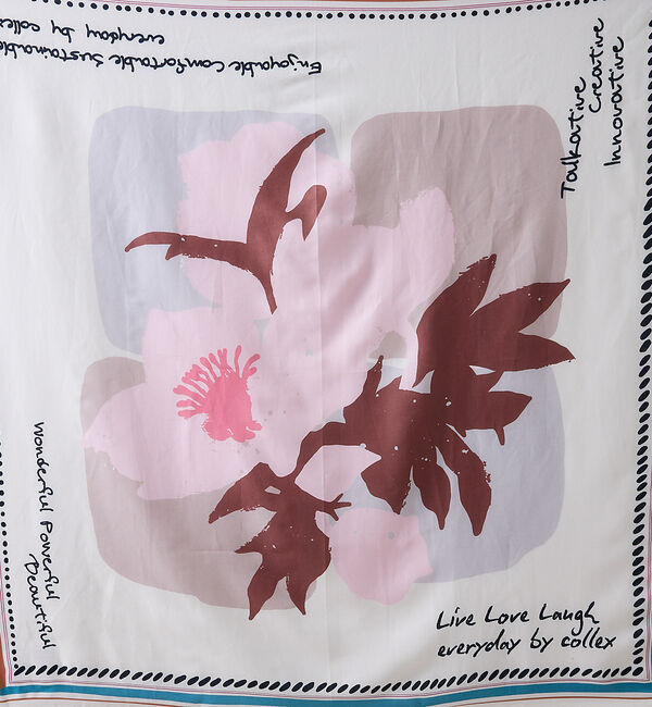 collex「ボタニカルプリント　大判ストール」|バンダナ・スカーフ|