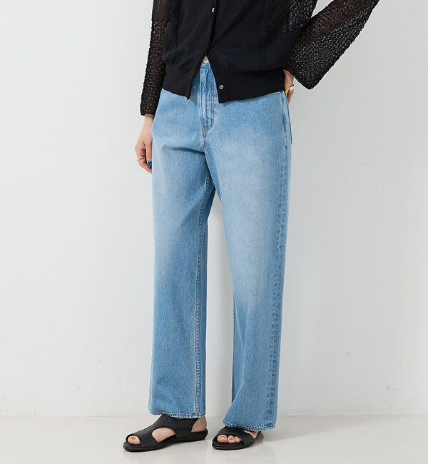 collex「定番人気！美シルエット　セミワイドデニム2」|デニム|