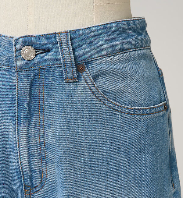 collex「定番人気！美シルエット　セミワイドデニム2」|デニム|