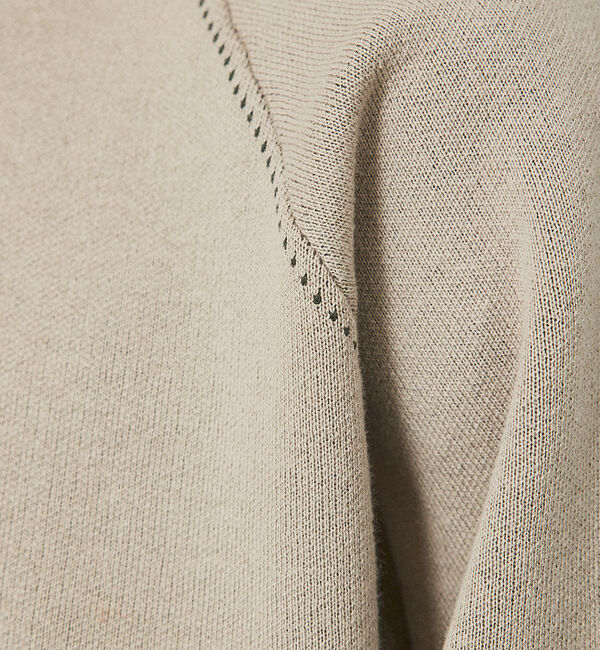 ABAHOUSE「【ニットスウェット】ハイショクステッチ ジャガードプルオーバー」|ニット・セーター|