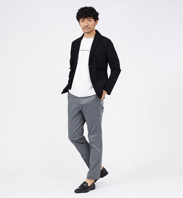 ABAHOUSE「【ロゴ刺繍】ワンポイント 半袖 Tシャツ」|Tシャツ・カットソー|