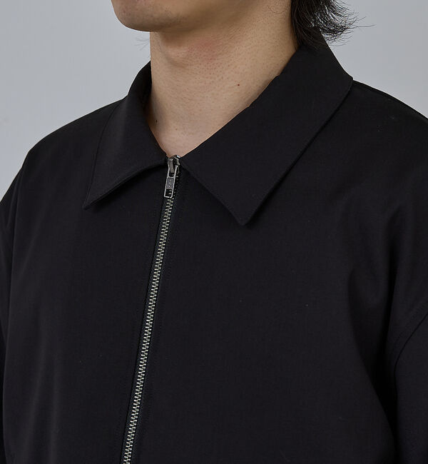 ABAHOUSE「【AH ABAHOUSE】クロップド ダブルジップアップブルゾン」|ブルゾン・スタジャン|